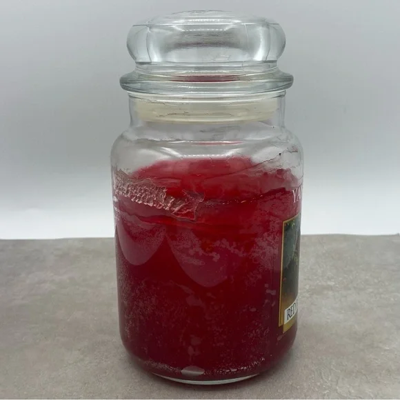 Yankee Candle Red Berry And Cedar 22 Oz Holiday Christmas Partially Used - Picture 6 of 9